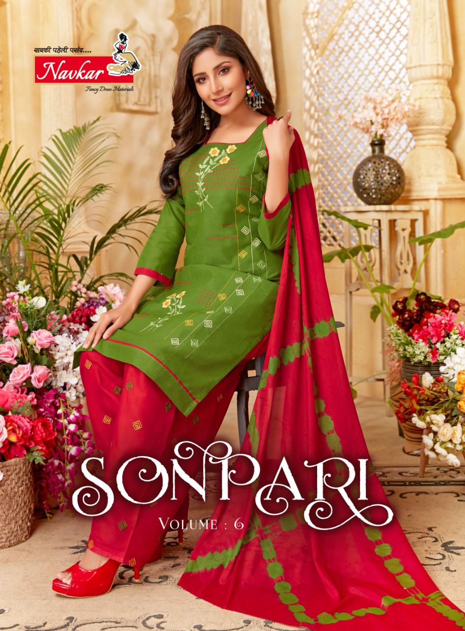 NAVKAR KURTI SONPARI VOL 6